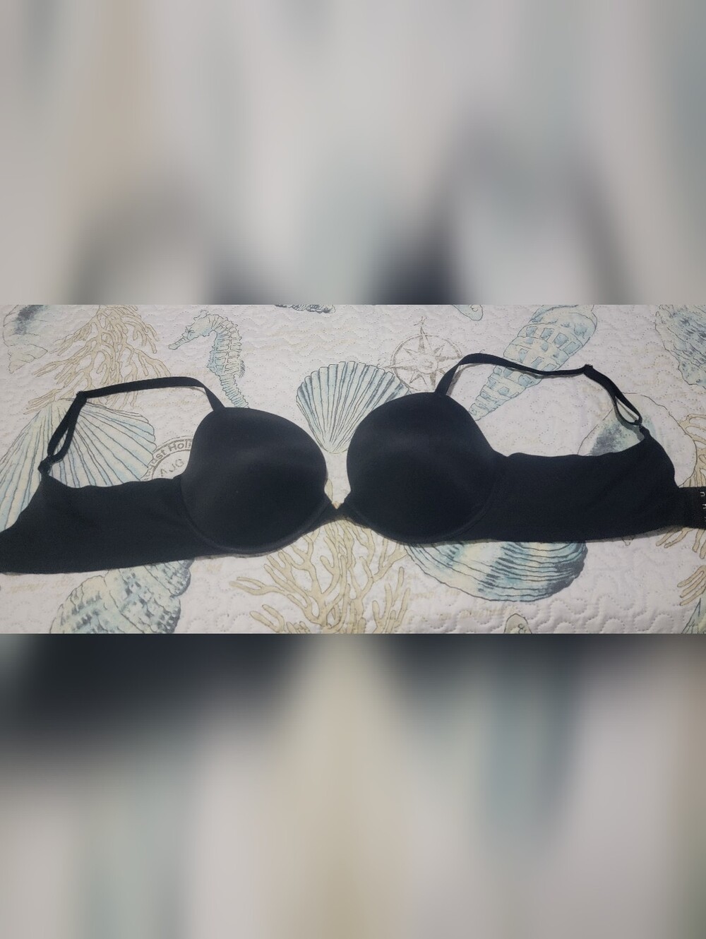 Women’s Black T-Shirt Bra - Unbranded